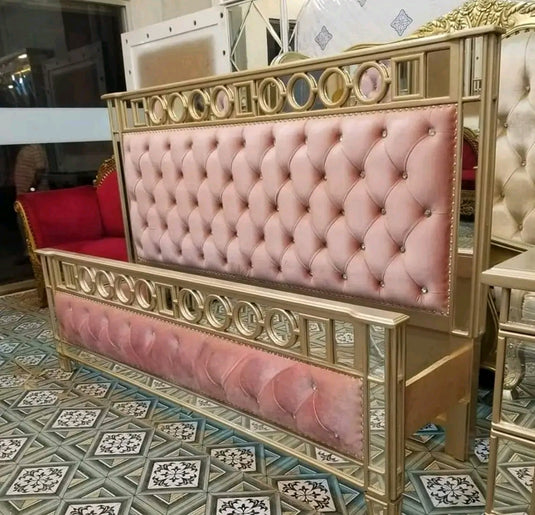Mehgony wooden Victoria Designed 5ft/7ft Bed