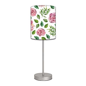Table Lamp / Lamp Shade/ flower shade/Steel Stand Lamp Shade/Small Size Lamp