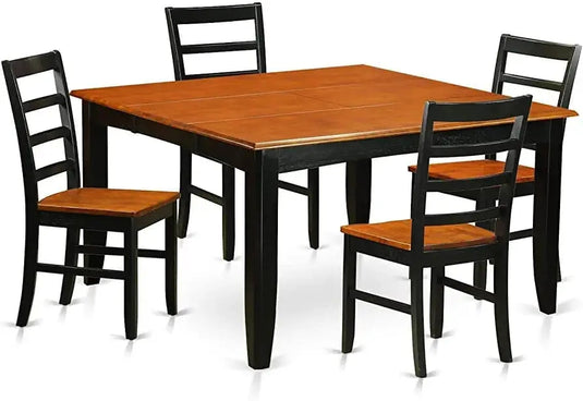 4 Chair Mehgony Wooden Dining Table. Simple Design Wooden Dining Table.