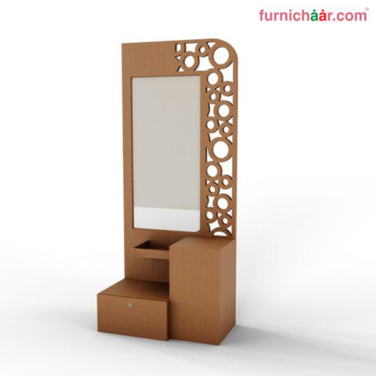 Dressing Table with Drawer  /Single Mirror with side drawer/Dressing Table/ Simple Dresser With Rack / Low Budget Dressing Table