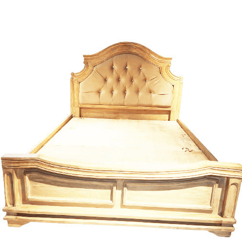 Mehgony Wooden  Semi Box Bed length 6ft5 inch Width 5 ft