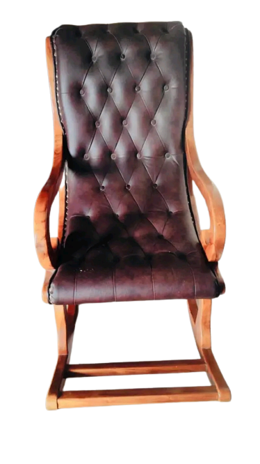 Shegun Wooden Rocking Chair