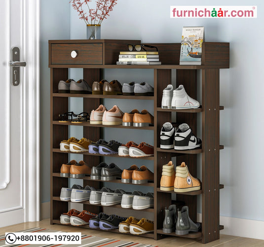 Melamine shoe rack/ cabinet