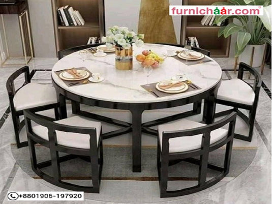Round Dining Table/Top Marble Dining Table