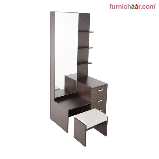 Dressing Table with Drawer & Rack /Single Mirror with side drawer and Tool/Dressing Table/ Simple Dresser With Rack / Low Budget Dressing Table